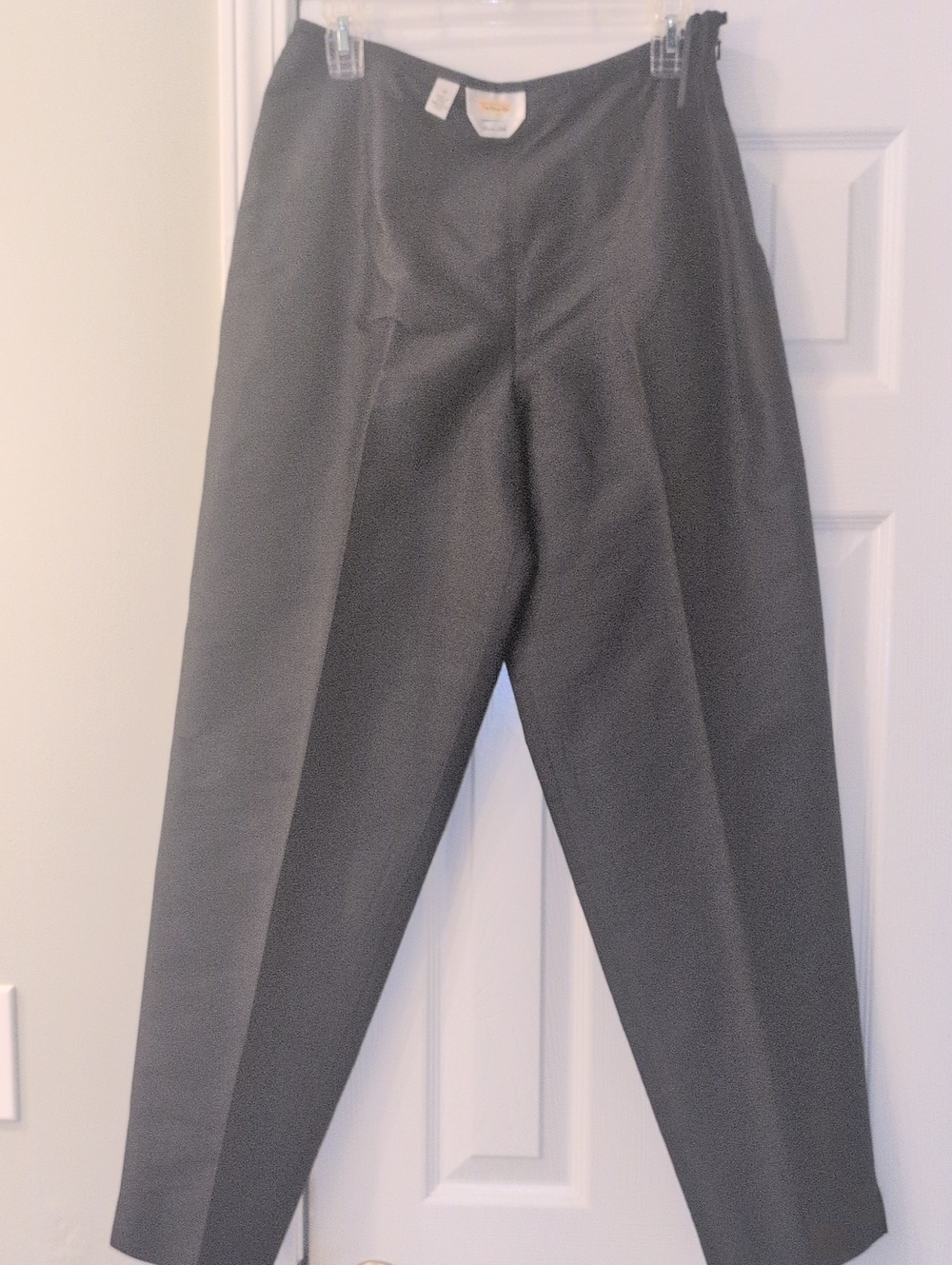 Talbots Black High-Rise Tailored Trousers